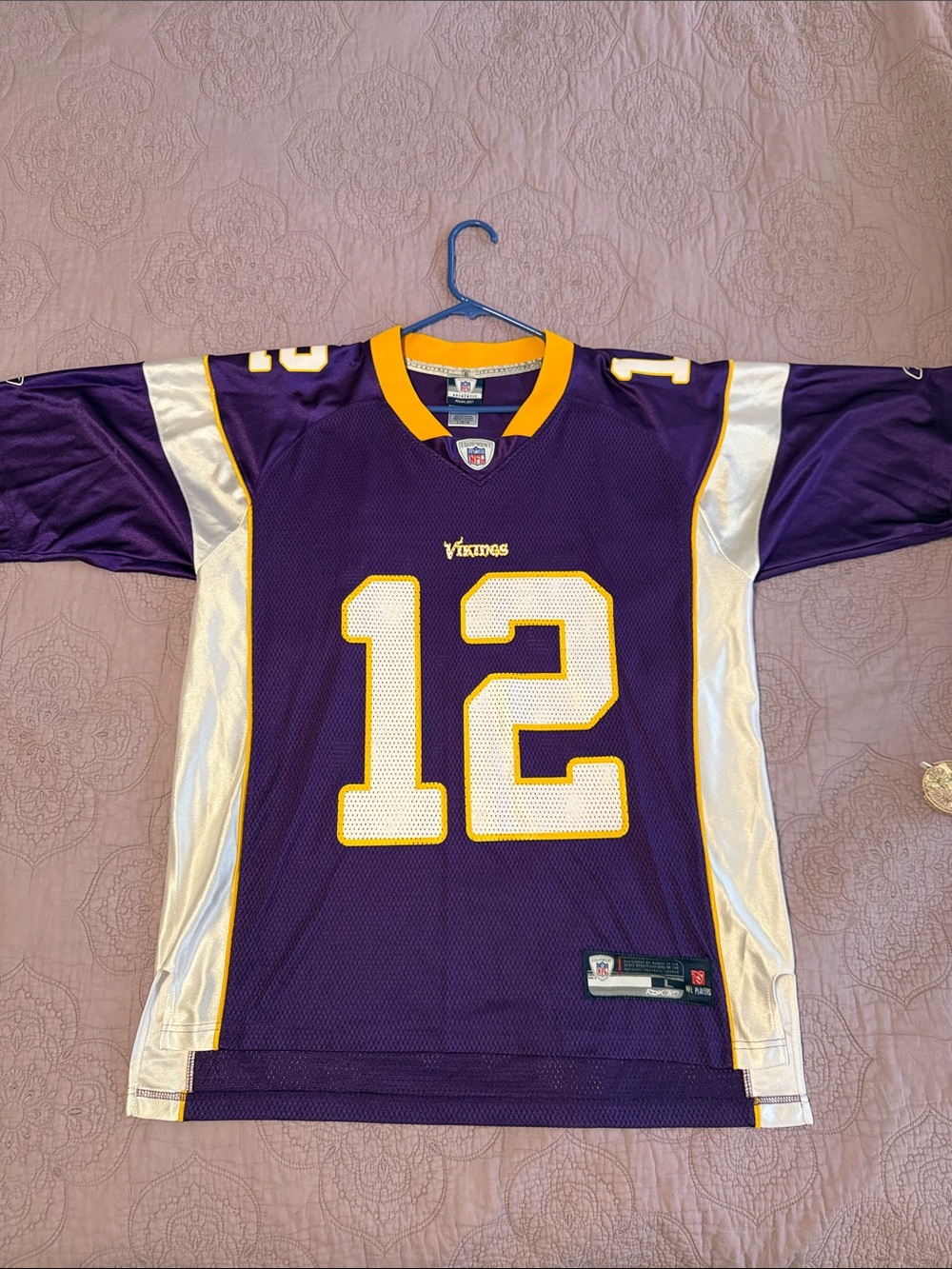 HARVIN - Minnesota Vikings #12 NFL Players Football Jersey